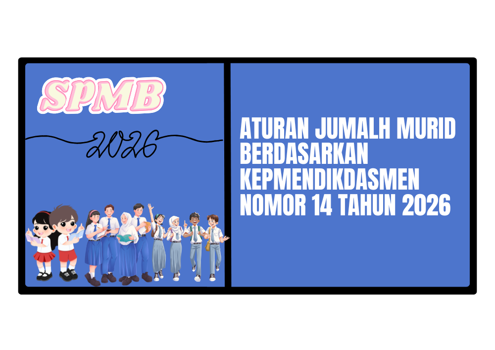 Aturan Jumlah Murid Berdasarkan Kepmendikdasmen Nomor 14 Tahun 2026